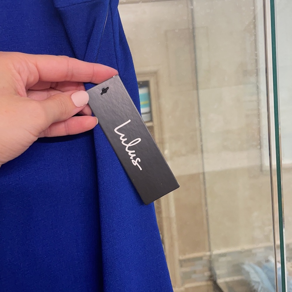 Lulus blue maxi dress - Picture 3 of 6
